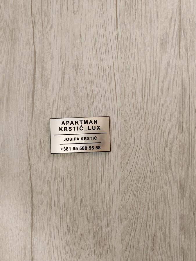 Krstic_Lux Apartman سوبوتيتْسا المظهر الخارجي الصورة
